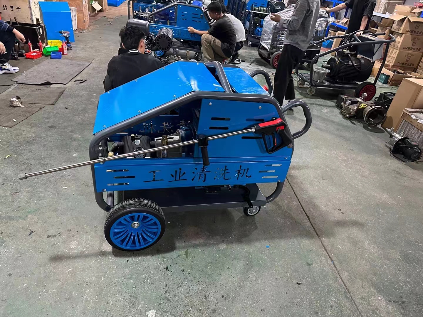 吊籃翻新除銹超高壓清洗機——為吊籃設備維護帶來革命性解決